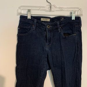 Super Skinny AG Jeggings Dark Blue